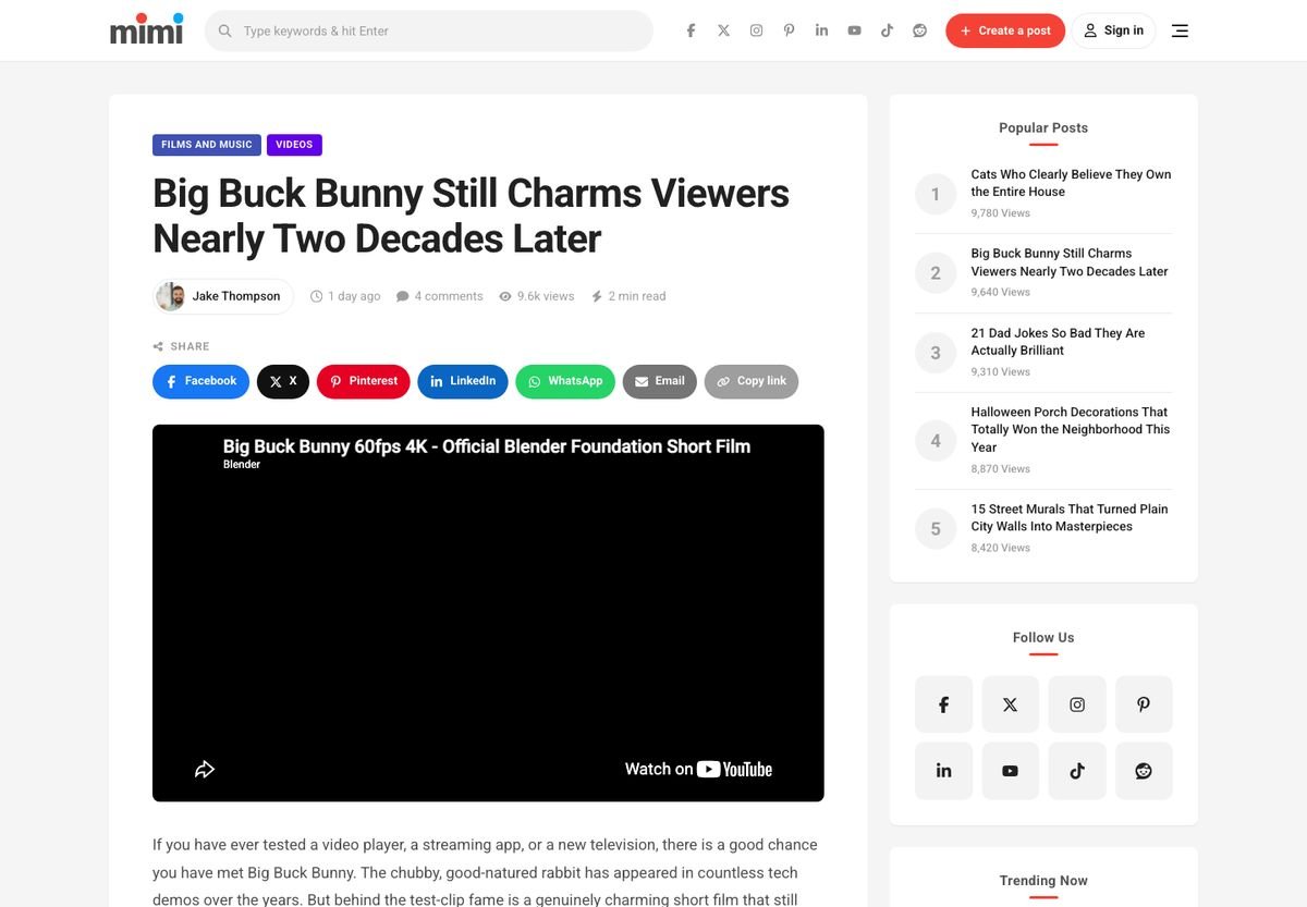 Video post